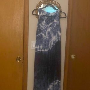 Tie Dye Maxi Dress SMALL